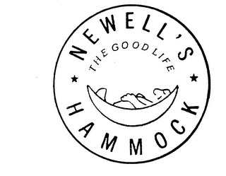 NEWELL'S HAMMOCK THE GOOD LIFE logo