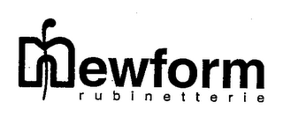 NEWFORM RUBINETTERIE logo