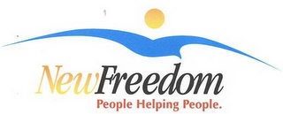 NEWFREEDOM PEOPLE HELPING PEOPLE. logo