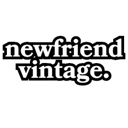 NEWFRIEND VINTAGE. logo