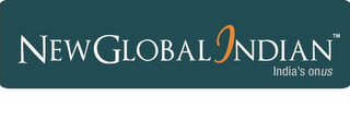 NEWGLOBALINDIAN INDIA'S ONUS logo