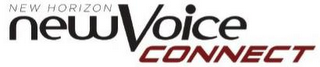 NEWHORIZON NEWVOICE CONNECT logo