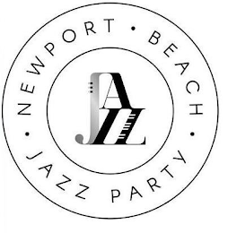 NEWPORT BEACH JAZZ PARTY JAZZ logo