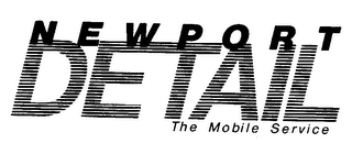 NEWPORT DETAIL THE MOBILE SERVICE logo