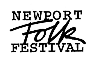 NEWPORT FOLK FESTIVAL logo