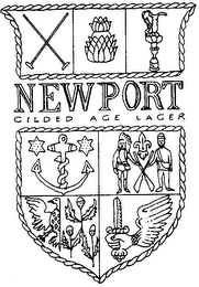 NEWPORT GILDED AGE LAGER logo
