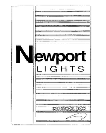 NEWPORT LIGHTS MENTHOL BOX logo