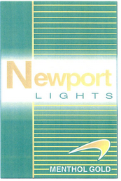 NEWPORT LIGHTS MENTHOL GOLD logo