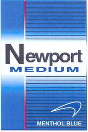 NEWPORT MEDIUM MENTHOL BLUE logo