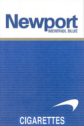 NEWPORT MENTHOL BLUE CIGARETTES logo