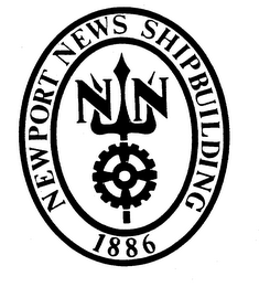 NEWPORT NEWS SHIPBUILDING 1886 NN logo