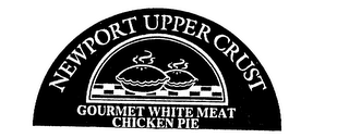 NEWPORT UPPER CRUST GOURMET WHITE MEAT CHICKEN PIE logo