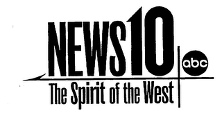 NEWS 10 ABC THE SPIRIT OF THE WEST logo