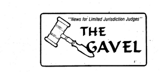 "NEWS FOR LIMITED JURISDICTION JUDGES" THE GAVEL logo