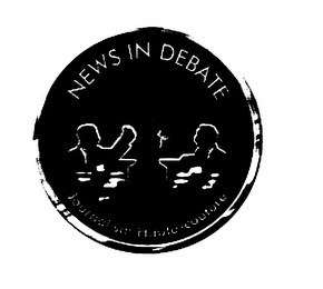 NEWS IN DEBATE JOURNALISM HAUTE-COUTURE logo