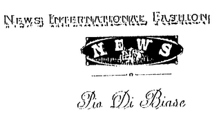 NEWS INTERNATIONAL FASHION NEWS PIO DI BIASE logo