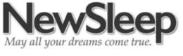 NEWSLEEP MAY ALL YOUR DREAMS COME TRUE. logo