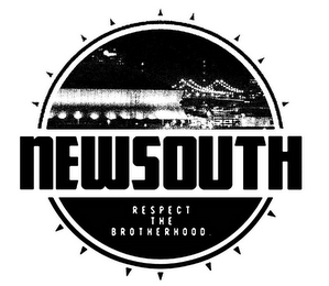 NEWSOUTH RESPECT THE BROTHERHOOD. logo