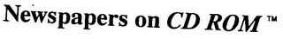 NEWSPAPERS ON CD ROM logo