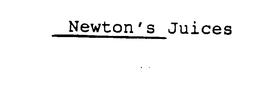 NEWTON'S JUICES logo