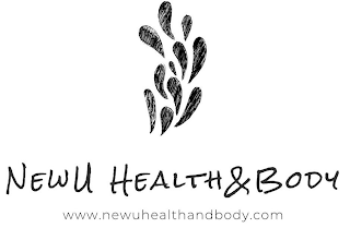 NEWU HEALTH & BODY WWW.NEWUHEALTHANDBODY.COM logo