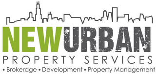 NEWURBAN PROPERTY SERVICES · BROKERAGE · DEVELOPMENT · PROPERTY MANAGEMENT logo