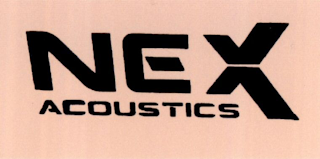 NEX ACOUSTICS logo