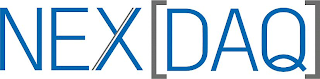 NEX DAQ logo