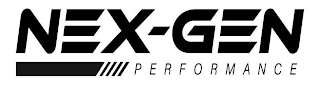NEX-GEN PERFORMANCE logo