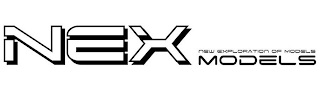 NEX NEW EXPLORATION OF MODELS MODELS logo