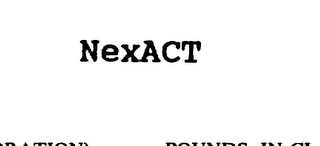 NEXACT logo
