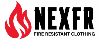 NEXFR FIRE RESISTANT CLOTHING logo