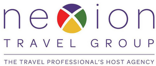 NEXION TRAVEL GROUP THE TRAVEL PROFESSIONAL'S HOST AGENCY logo
