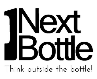 NEXT BOTTLE THINK OUTSIDE THE BOTTLE! logo