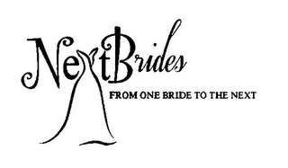 NEXT BRIDES FROM ONE BRIDE TO THE NEXT logo