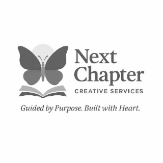 NEXT CHAPTER CREATIVE SERVICES GUIDED BY PURPOSE. BUILT WITH HEART. logo