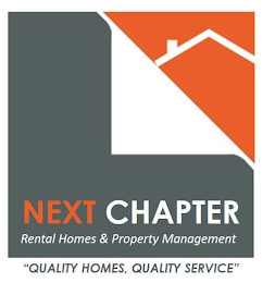 NEXT CHAPTER RENTAL HOMES & PROPERTY MANAGEMENT "QUALITY HOMES, QUALITY SERVICE" logo