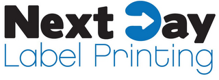 NEXT DAY LABEL PRINTING logo
