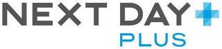 NEXT DAY + PLUS logo