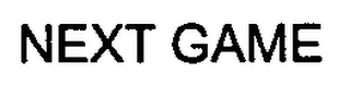 NEXT GAME logo