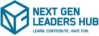 NEXT GEN LEADERS HUB LEARN. CONTRIBUTE.HAVE FUN. logo