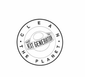 NEXT GENERATION CLEAN THE PLANET logo