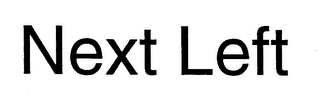 NEXT LEFT logo