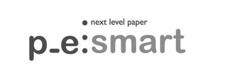 NEXT LEVEL PAPER P_E:SMART logo