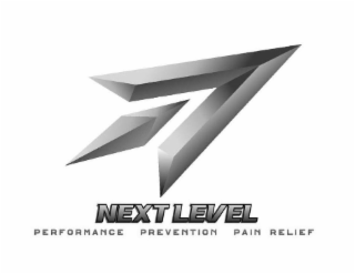 NEXT LEVEL PERFORMANCE PREVENTION PAIN RELIEF logo