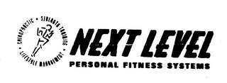 NEXT LEVEL PERSONAL FITNESS SYSTEMS CHIROPRACTIC STRENGTH TRAINING LIFESTYLE MANAGEMENT logo
