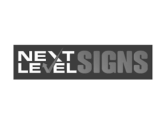 NEXT LEVEL SIGNS logo