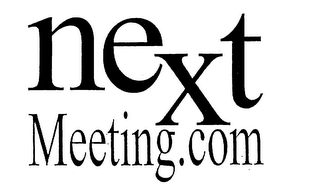 NEXT MEETING.COM logo