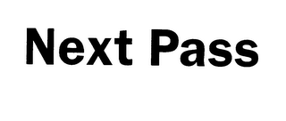 NEXT PASS logo