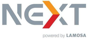 NEXT POWERED BY LAMOSA logo